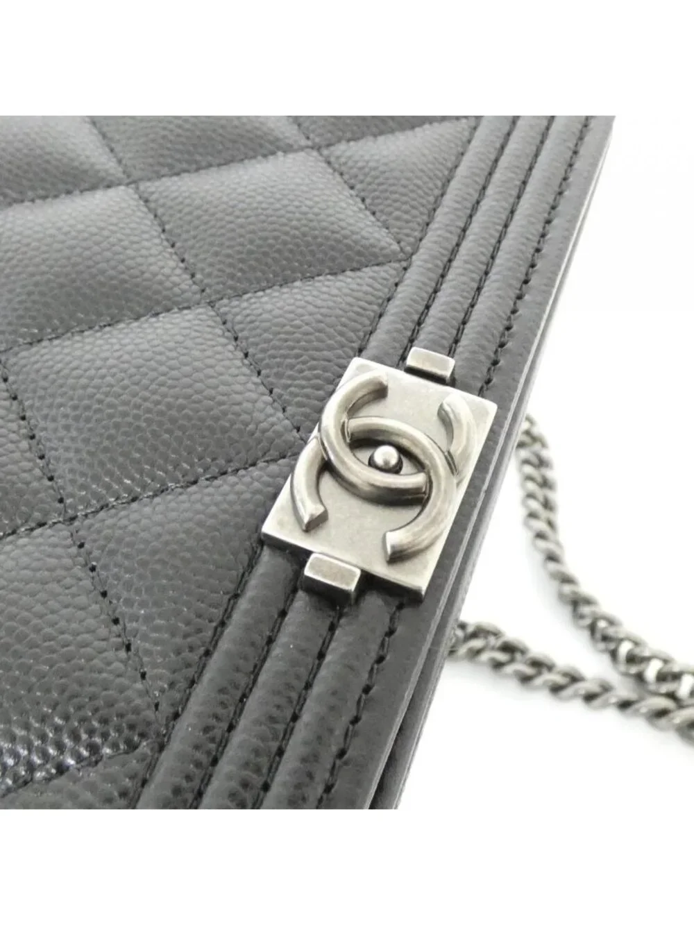 Chanel Boy Line Chain Wallet Shoulder